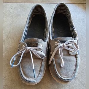 Well Worn Sperrys